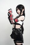 [COSPLAY] 爆机少女喵小吉 – 最终幻想7 蒂法 [55P 29Mb]