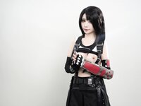 [COSPLAY] 爆机少女喵小吉 – 最终幻想7 蒂法 [55P 29Mb]
