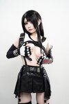[COSPLAY] 爆机少女喵小吉 – 最终幻想7 蒂法 [55P 29Mb]