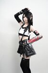 [COSPLAY] 爆机少女喵小吉 – 最终幻想7 蒂法 [55P 29Mb]
