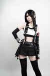 [COSPLAY] 爆机少女喵小吉 – 最终幻想7 蒂法 [55P 29Mb]