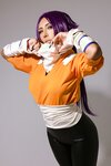 [Cosplay][nonsummerjack] non - Yoi neko 宵猫 (BLEACH Yoruichi)