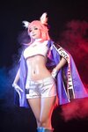 [COSPLAY] Umeko J Tamamo Racing Fate Extrella