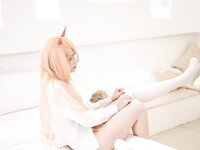 [COSPLAY] 爆机少女喵小吉 – 电锯人 帕瓦 [73P 54MB]
