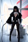 [COSPLAY]  桜井宁宁 皮衣修女