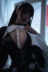 [COSPLAY]  桜井宁宁 皮衣修女