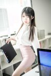 [Cosplay] 香草喵露露 粉白裙子