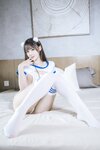 [COSPLAY] 羽生三未 NO.010 蓝白私房