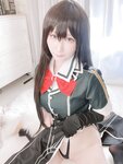 [Cosplay][my suite] Atsuki あつき – Behind-the-scenes girl () Chikuma-san 裏垢女子（）筑摩さん