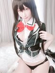 [Cosplay][my suite] Atsuki あつき – Behind-the-scenes girl () Chikuma-san 裏垢女子（）筑摩さん
