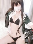 [Cosplay][my suite] Atsuki あつき – Behind-the-scenes girl () Chikuma-san 裏垢女子（）筑摩さん