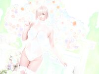 [COSPLAY] 星之迟迟 玛修同人婚纱