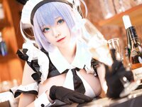 [COSPLAY] 大大卷卷小卷 碧蓝航线 花园酒保