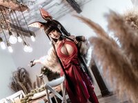 [COSPLAY] 蠢沫沫 Akagi Ruby Laced Beauty Azur Lane