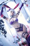 [COSPLAY] Cien恩恩 黑贞兔女郎泳装