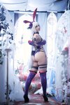 [COSPLAY] Cien恩恩 黑贞兔女郎泳装