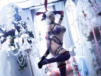 [COSPLAY] Cien恩恩 黑贞兔女郎泳装