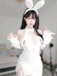 [COSPLAY] 女主K 白丝兔女郎