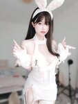 [COSPLAY] 女主K 白丝兔女郎