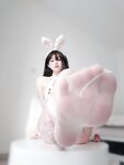 [COSPLAY] 女主K 白丝兔女郎