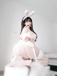 [COSPLAY] 女主K 白丝兔女郎