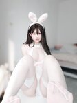[COSPLAY] 女主K 白丝兔女郎