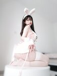 [COSPLAY] 女主K 白丝兔女郎