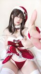[COSPLAY] 眼酱大魔王w - 圣诞老人[18P-89MB]
