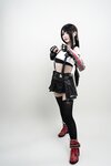[COSPLAY] 爆机少女喵小吉 - 最终幻想7-蒂法 [55P-28MB]