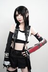 [COSPLAY] 爆机少女喵小吉 - 最终幻想7-蒂法 [55P-28MB]