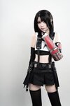 [COSPLAY] 爆机少女喵小吉 - 最终幻想7-蒂法 [55P-28MB]