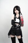 [COSPLAY] 爆机少女喵小吉 - 最终幻想7-蒂法 [55P-28MB]