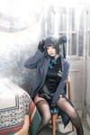 [COSPLAY] 爆机少女喵小吉 - 碧蓝档案-妃咲 [79P1V-435MB]
