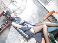 [COSPLAY] 爆机少女喵小吉 - 碧蓝档案-妃咲 [79P1V-435MB]