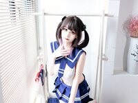 [COSPLAY] 阿雪雪 - 连体水手服 正片 [19P-240MB]