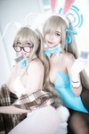 [COSPLAY] Momoko葵葵 瓜希酱 BA兔女郎