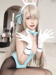 [COSPLAY] Momoko葵葵 瓜希酱 BA兔女郎