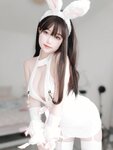 [COSPLAY] 女主K - 白丝兔女郎 [102P-295.23MB]