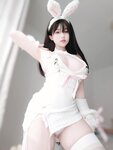 [COSPLAY] 女主K - 白丝兔女郎 [102P-295.23MB]