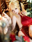 [COSPLAY] 是三不是世w 佣兵金发旗袍