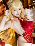 [COSPLAY] 是三不是世w 佣兵金发旗袍