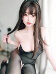 [COSPLAY] 女主K - 黑丝兔女郎 [102P-353.86MB]