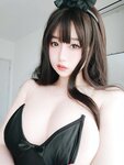 [COSPLAY] 女主K - 黑丝兔女郎 [102P-353.86MB]