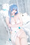 [COSPLAY] 宫本桜 Nikke胜利女神 海伦娜礼服
