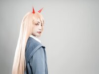 [COSPLAY] 爆机少女喵小吉 - 电锯人-帕瓦 [74P1V-368MB]