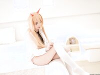[COSPLAY] 爆机少女喵小吉 - 电锯人-帕瓦 [74P1V-368MB]
