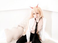 [COSPLAY] 爆机少女喵小吉 - 电锯人-帕瓦 [74P1V-368MB]