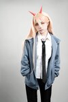 [COSPLAY] 爆机少女喵小吉 - 电锯人-帕瓦 [74P1V-368MB]