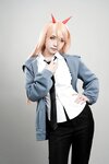 [COSPLAY] 爆机少女喵小吉 - 电锯人-帕瓦 [74P1V-368MB]