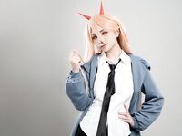 [COSPLAY] 爆机少女喵小吉 - 电锯人-帕瓦 [74P1V-368MB]